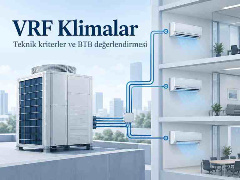 VRF ve Multi-Split Klimaların Ayrımında Yeni Teknik Kriterler: Mevcut BTB’ler Yeniden Değerlendirilecek